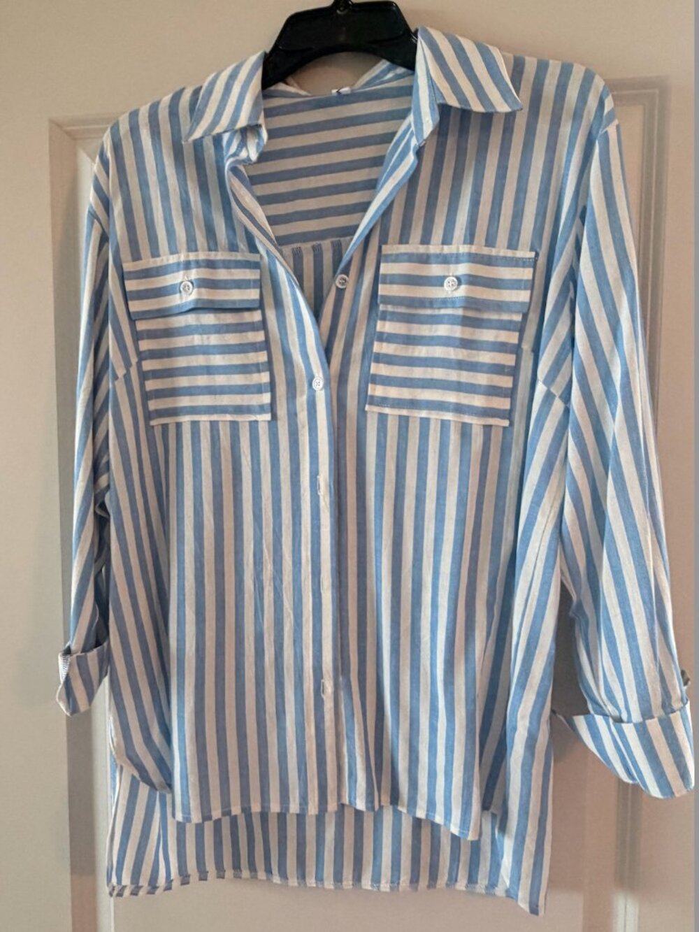 Blue & White Stripe Tunic